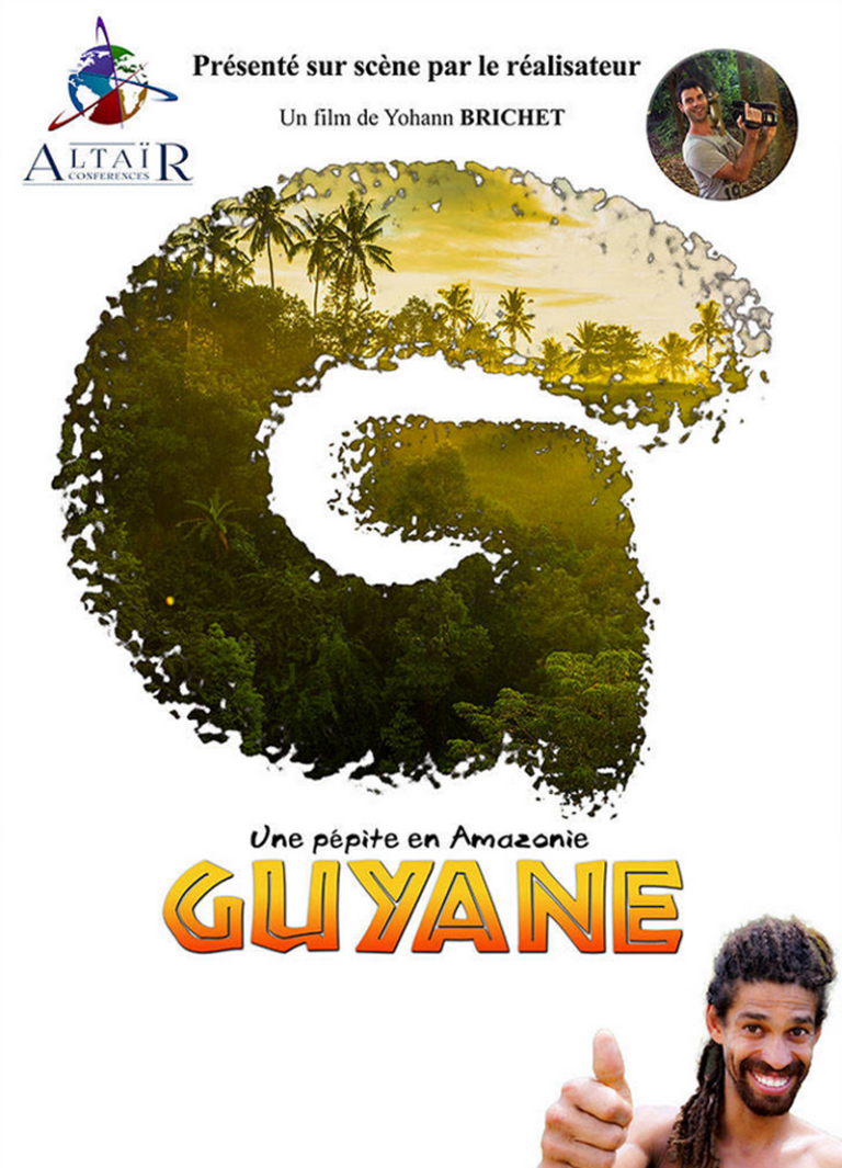 Guyane - ciné-conférence à l'Odyssée de Pusignan - saison culturelle 2026/2027