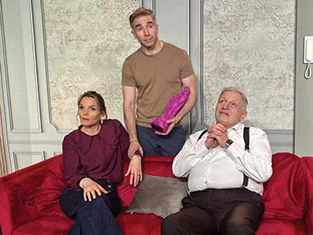 Papa s'inscrute - théâtre comédie à l'Odyssée de Pusignan - saison culturelle 2026/2027