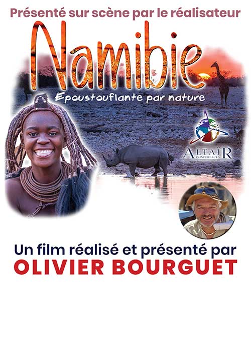 Namibie - ciné-conférence à l'Odyssée de Pusignan - saison culturelle 2026/2027