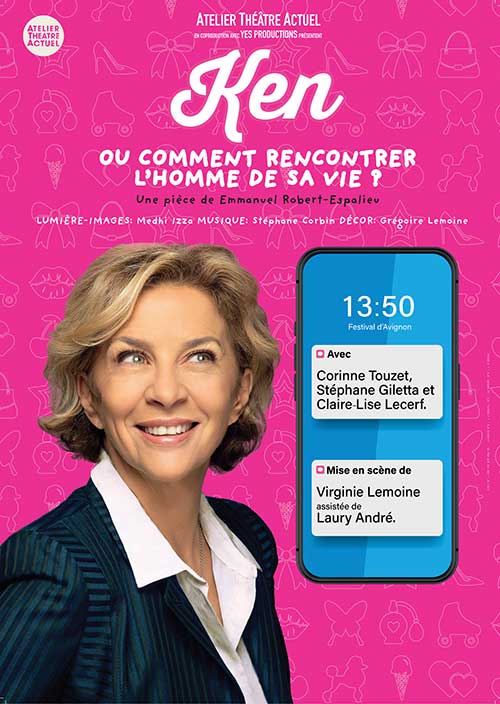 Ken - théâtre comédie à l'Odyssée de Pusignan - saison culturelle 2026/2027