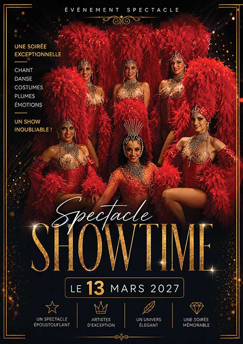 Cabaret - Showtime - à l'Odyssée de Pusignan - saison culturelle 2026/2027